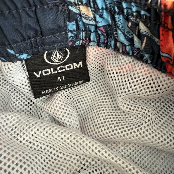 Volcom Kids Toddler Swim Rashguard Set - Light Blue and Multicolor NWT 4T - Picture 3 of 13